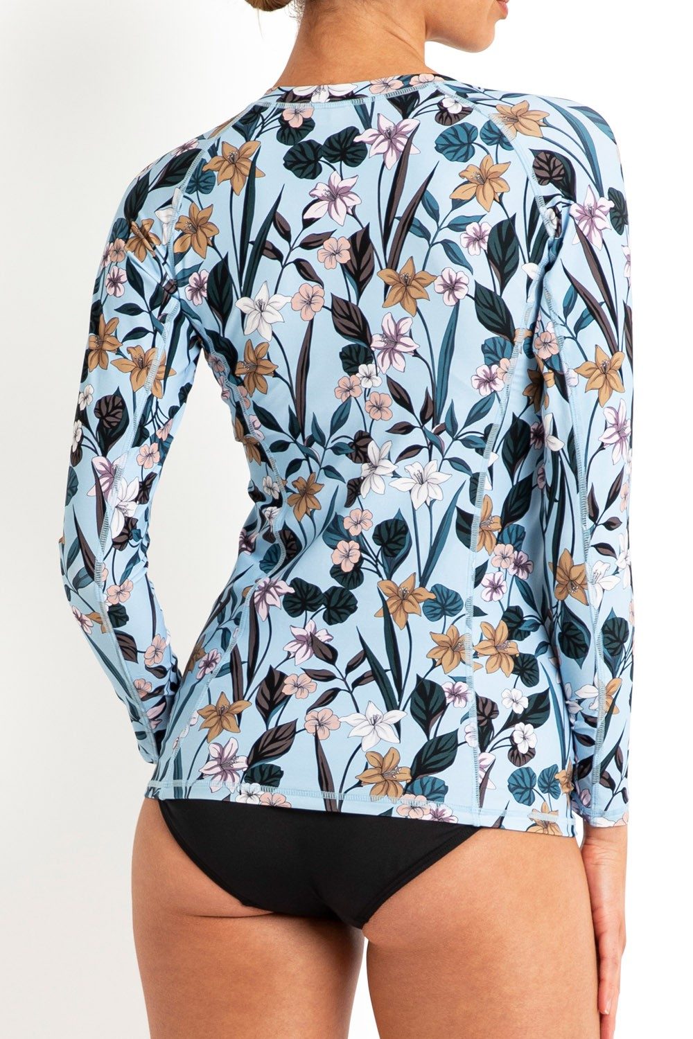 Trelisse Long Sleeve Rashie-Blue