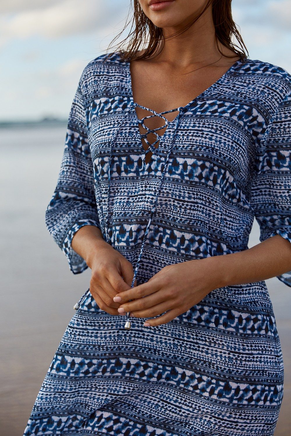 Byron Bay Beach Smock-Ink