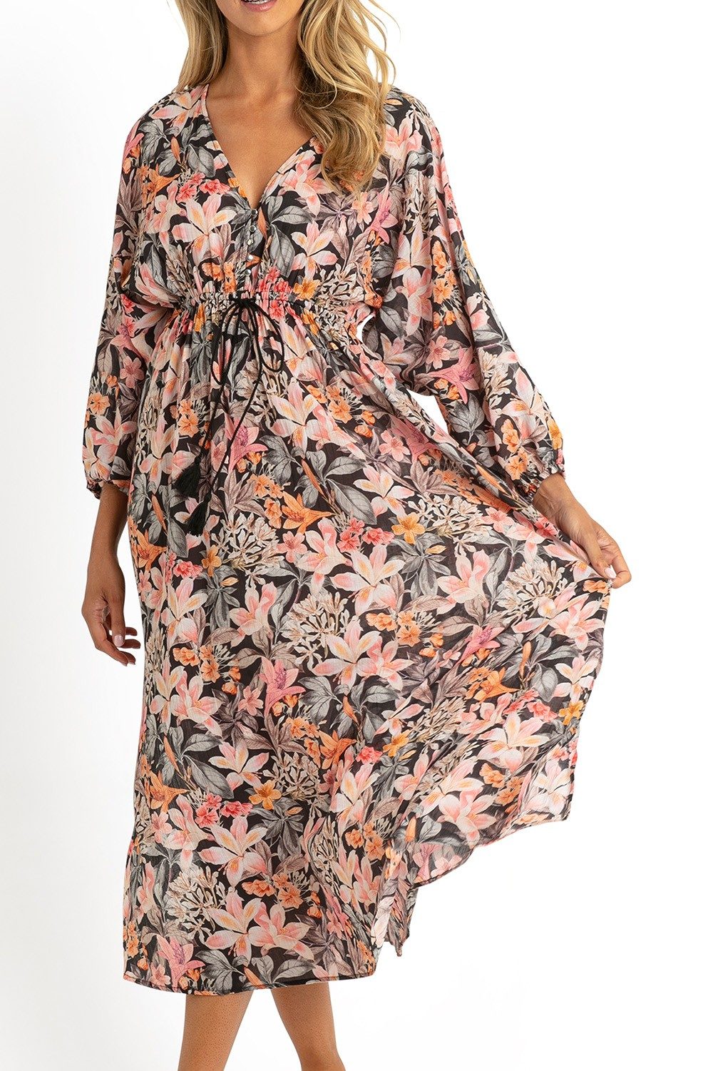 Rome Sundae Dress-Black