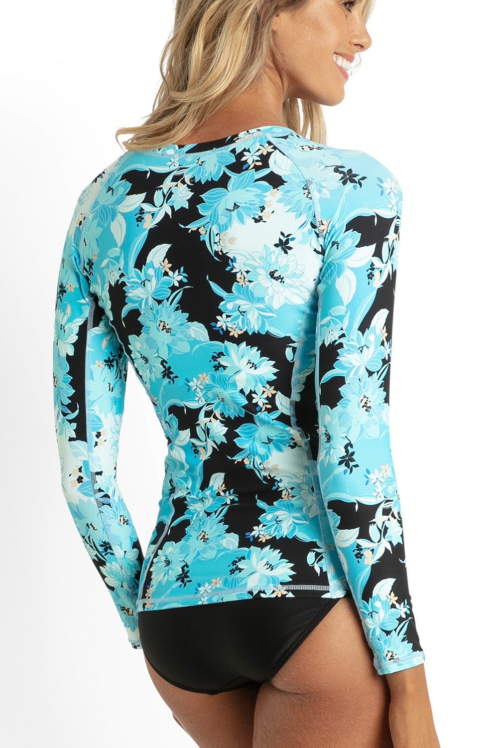 Winny Long Sleeve Rashie-Black