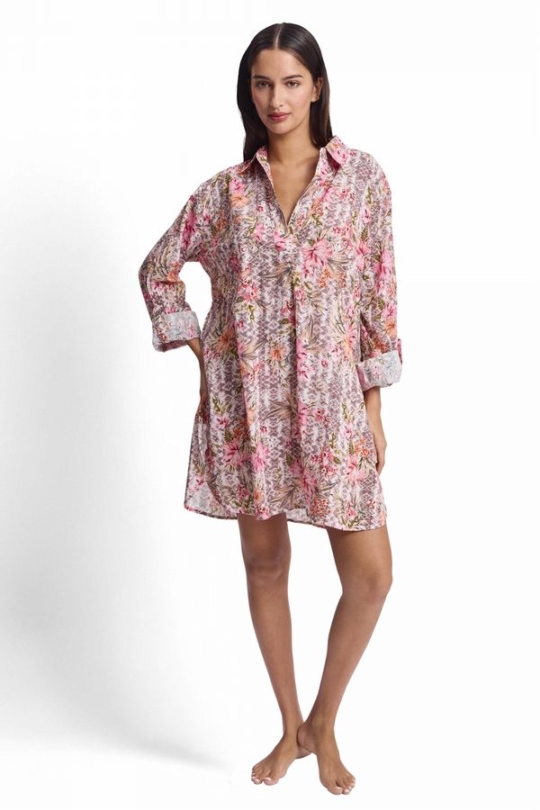 Mai Tai Painters Shirt Mocha