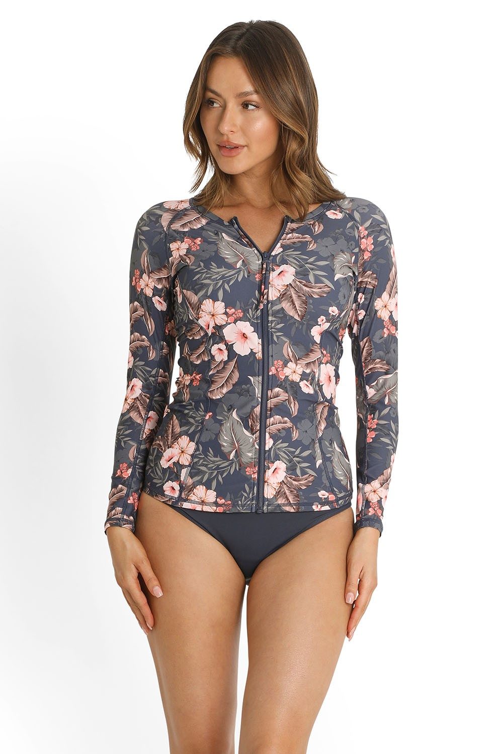 Kora Long Sleeve Rashie-Midnight