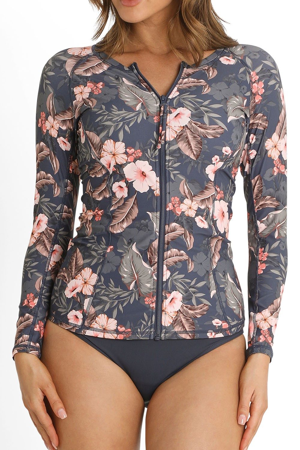 Kora Long Sleeve Rashie-Midnight