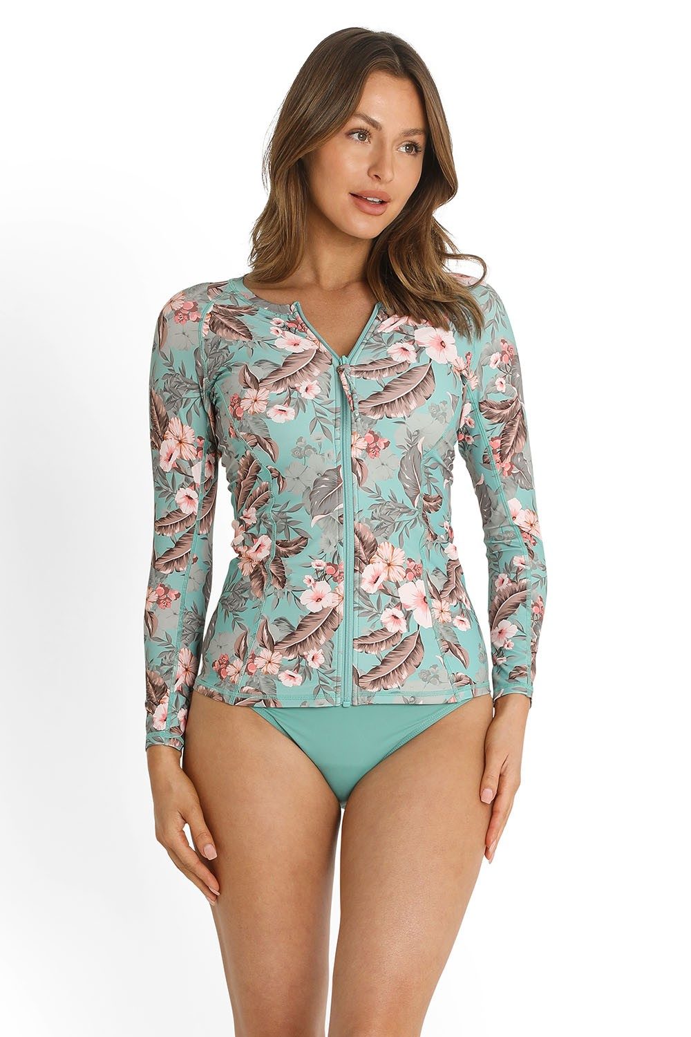 Kora Long Sleeve Rashie-Moss