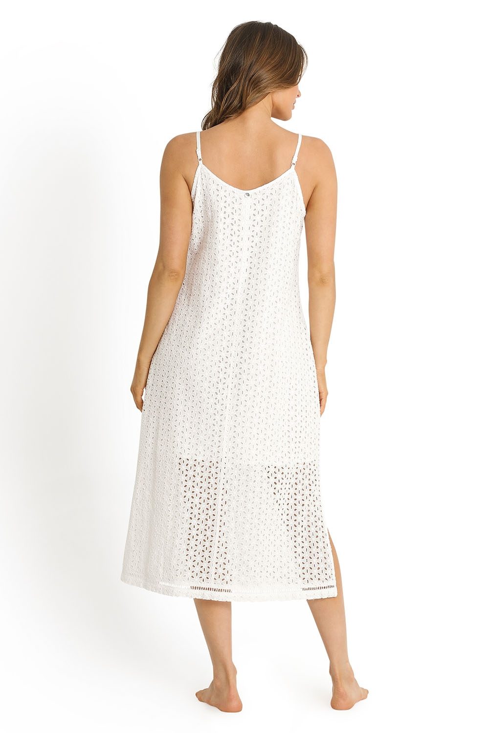 Soho Slip Dress-White