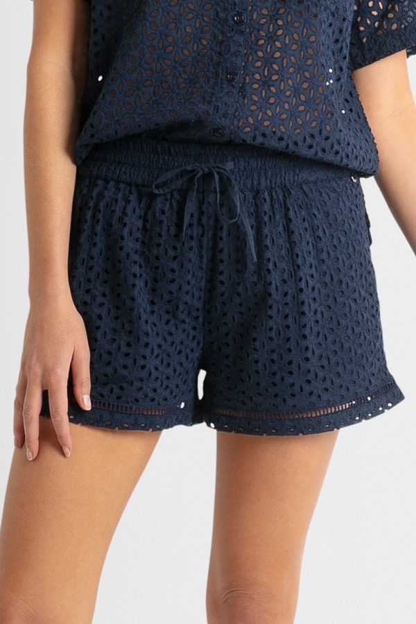 Soho Broderie Short Ink