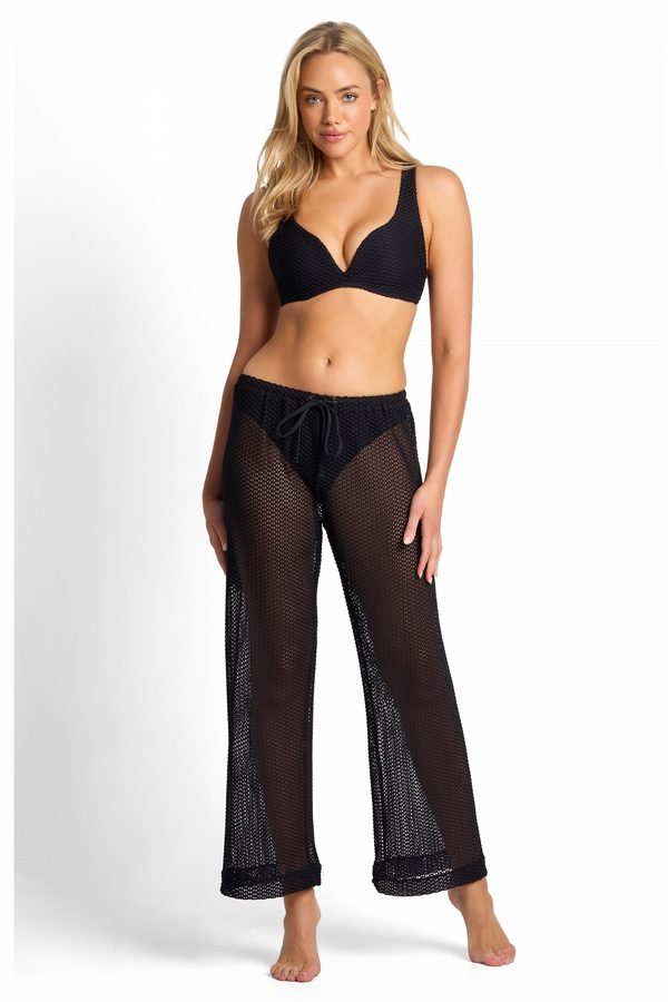 Salt Mesh Pant Black