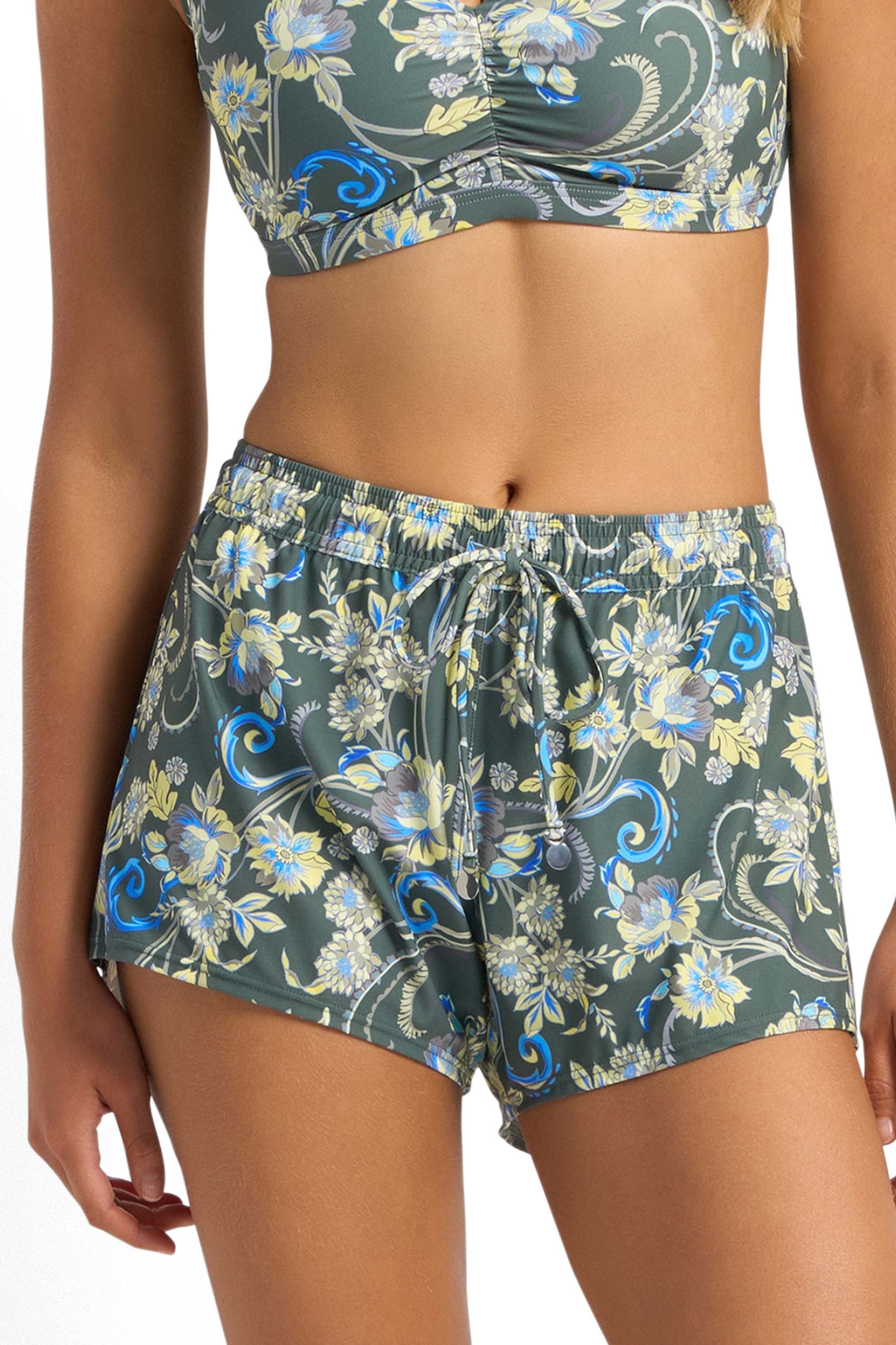 Sicily Swim Short-Seaweed
